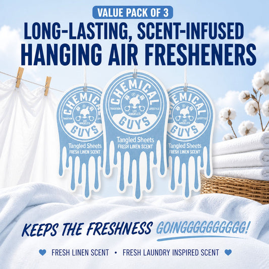 Tangled Sheets Hanging Air Freshener