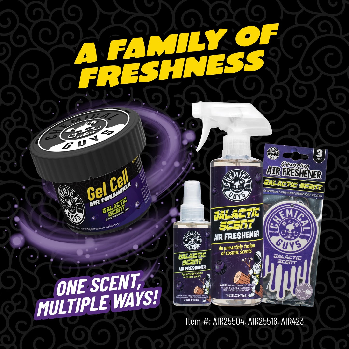 Galactic Scent Gel Cell Air Freshener