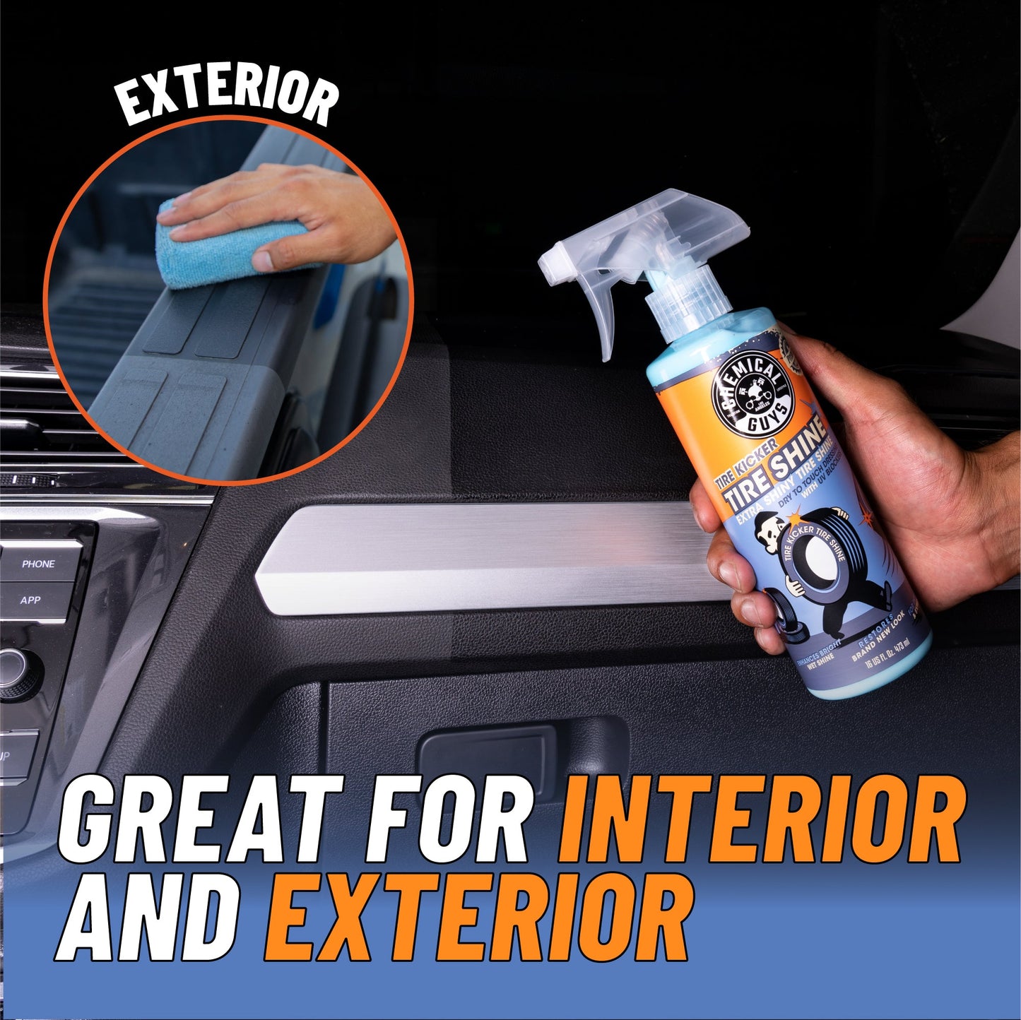 Tire Kicker Extra Shiny Tire Shine
