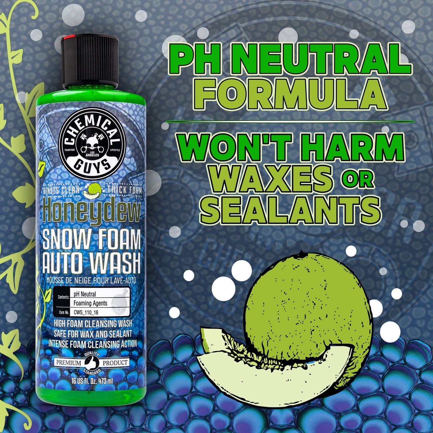 Honeydew Snow Foam Auto Wash