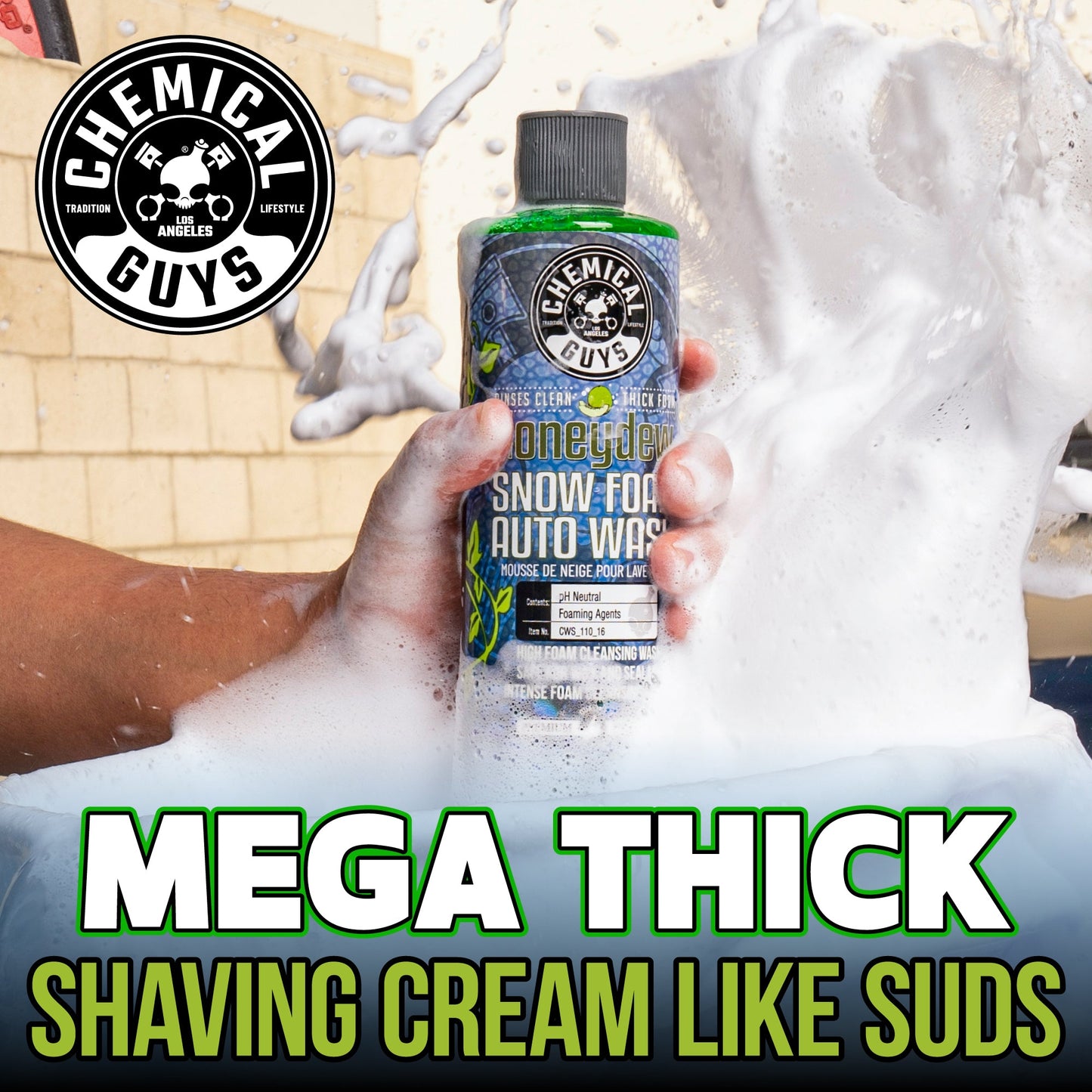 Honeydew Snow Foam Auto Wash