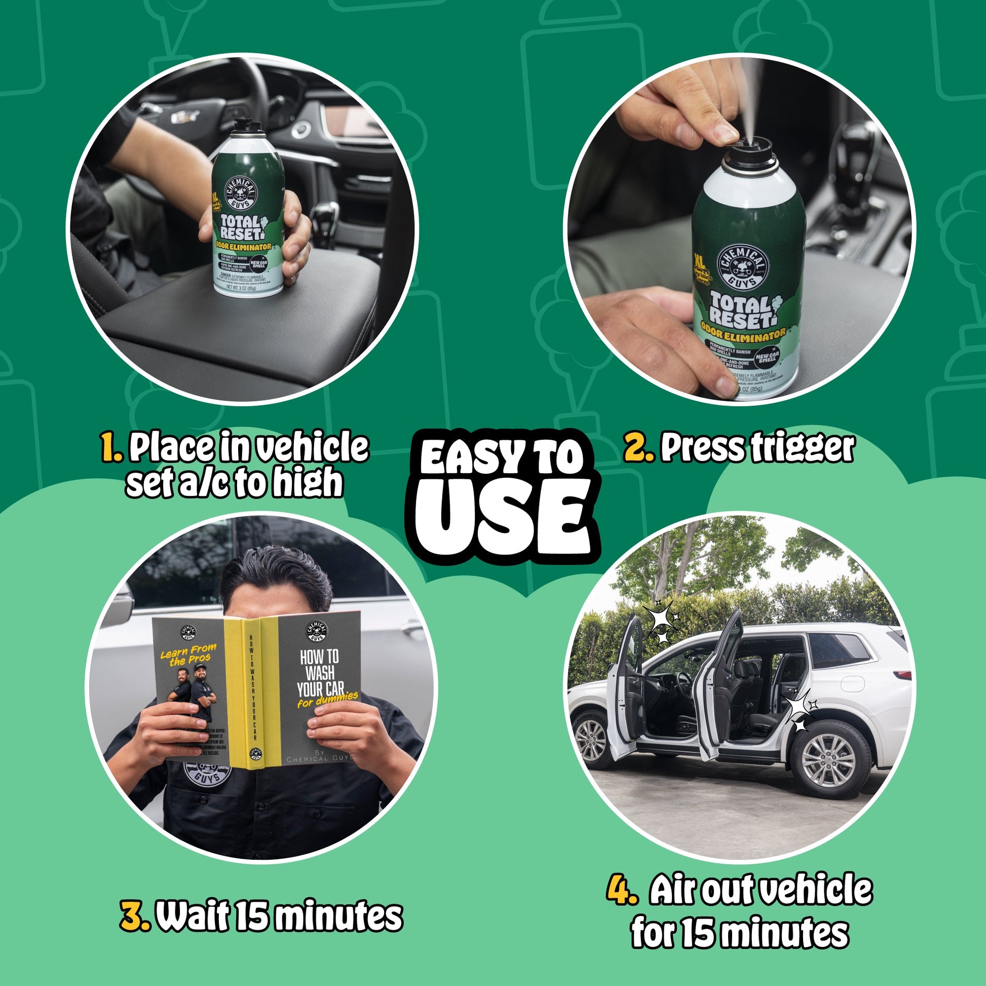 Total Reset Odor Eliminator - New Car Smell