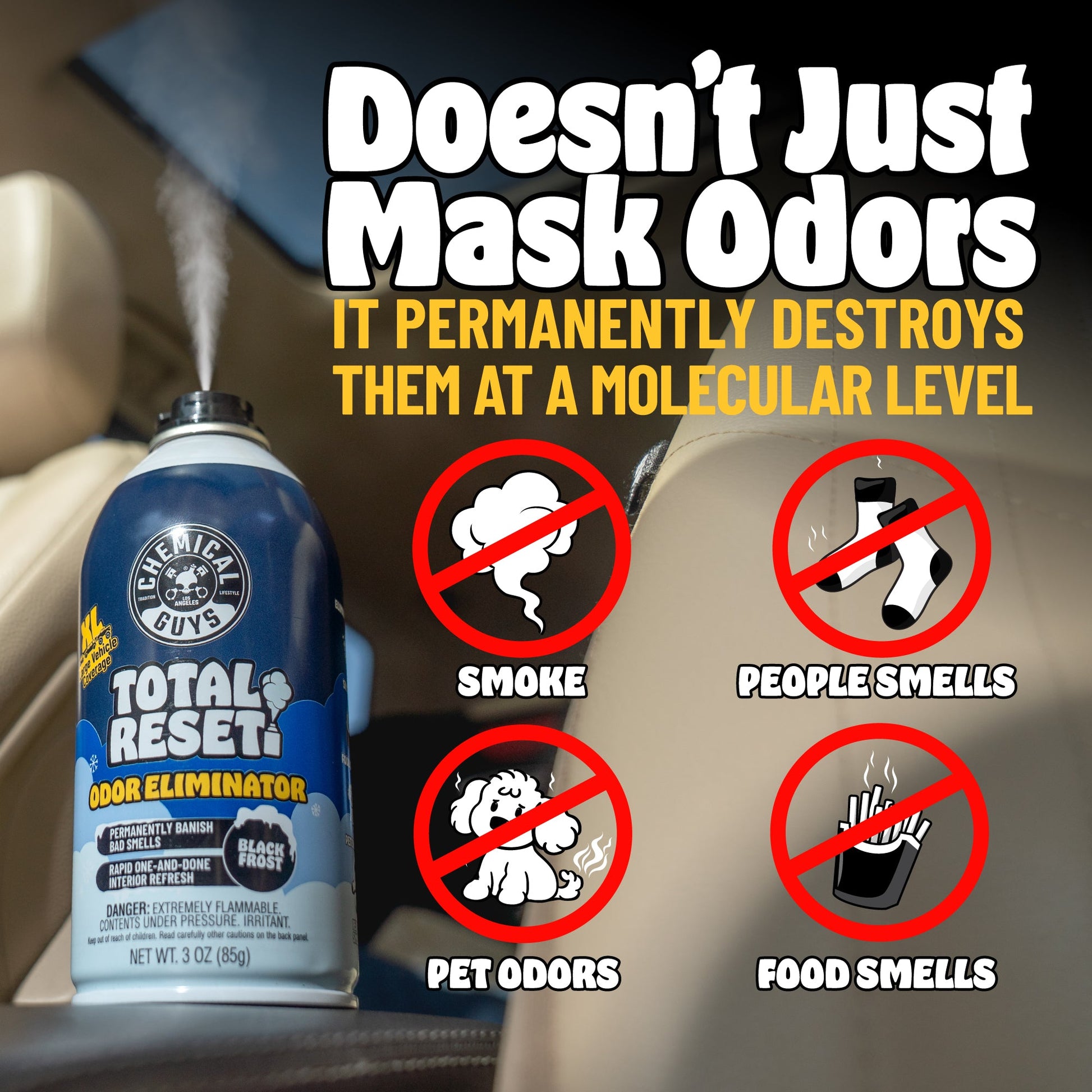 Total Reset Odor Eliminator - Black Frost Scent