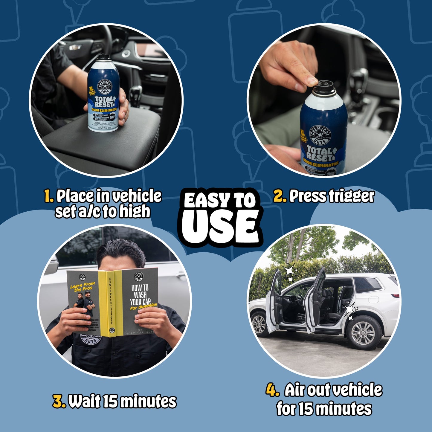 Total Reset Odor Eliminator - Black Frost Scent