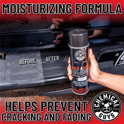 Nice and Wet Tire Shine Trim Coating Spray