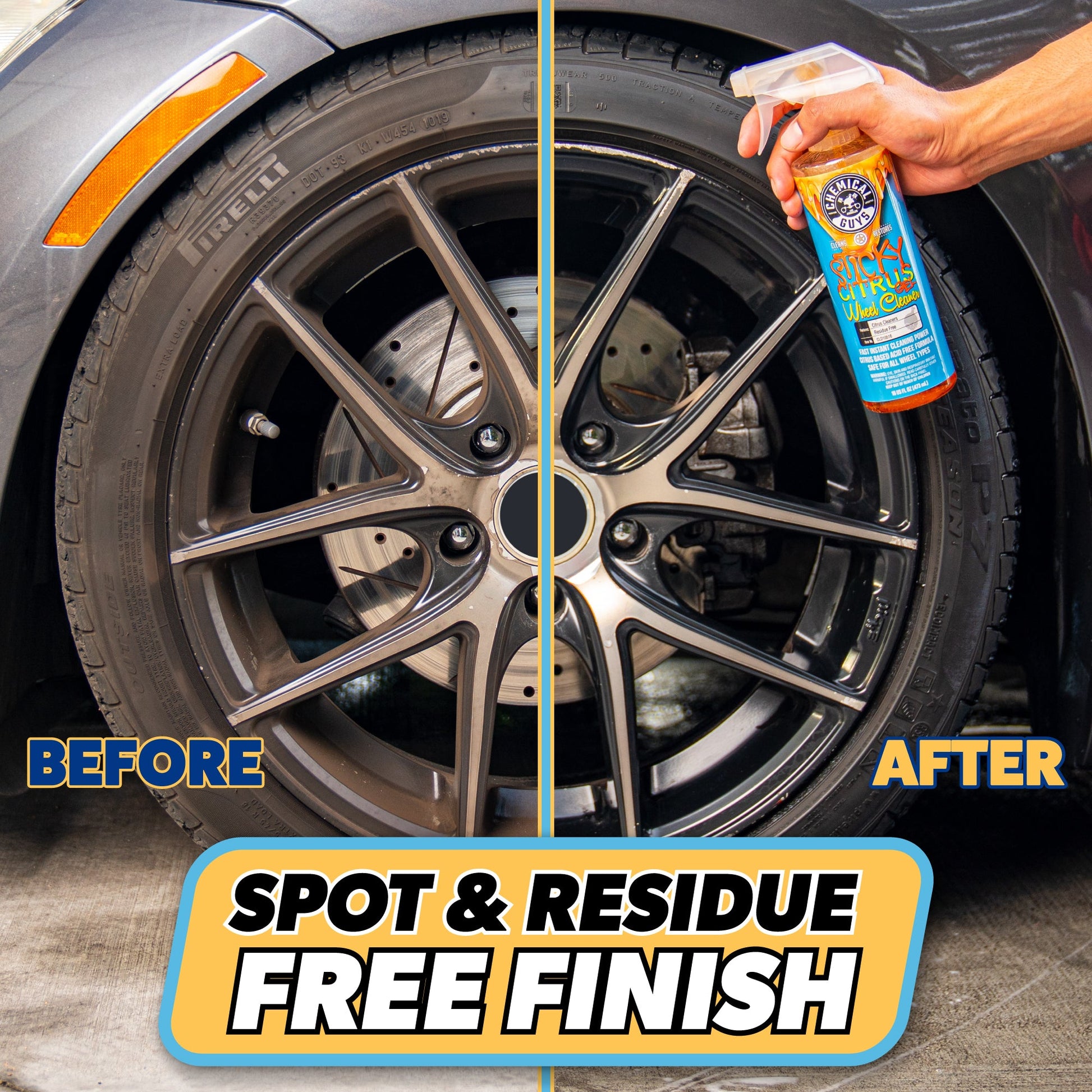 Sticky Citrus Wheel Cleaning Concentrate Bundle