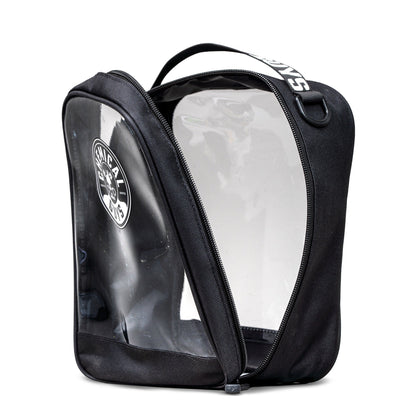 Clear Carry Zippered Storage Bag