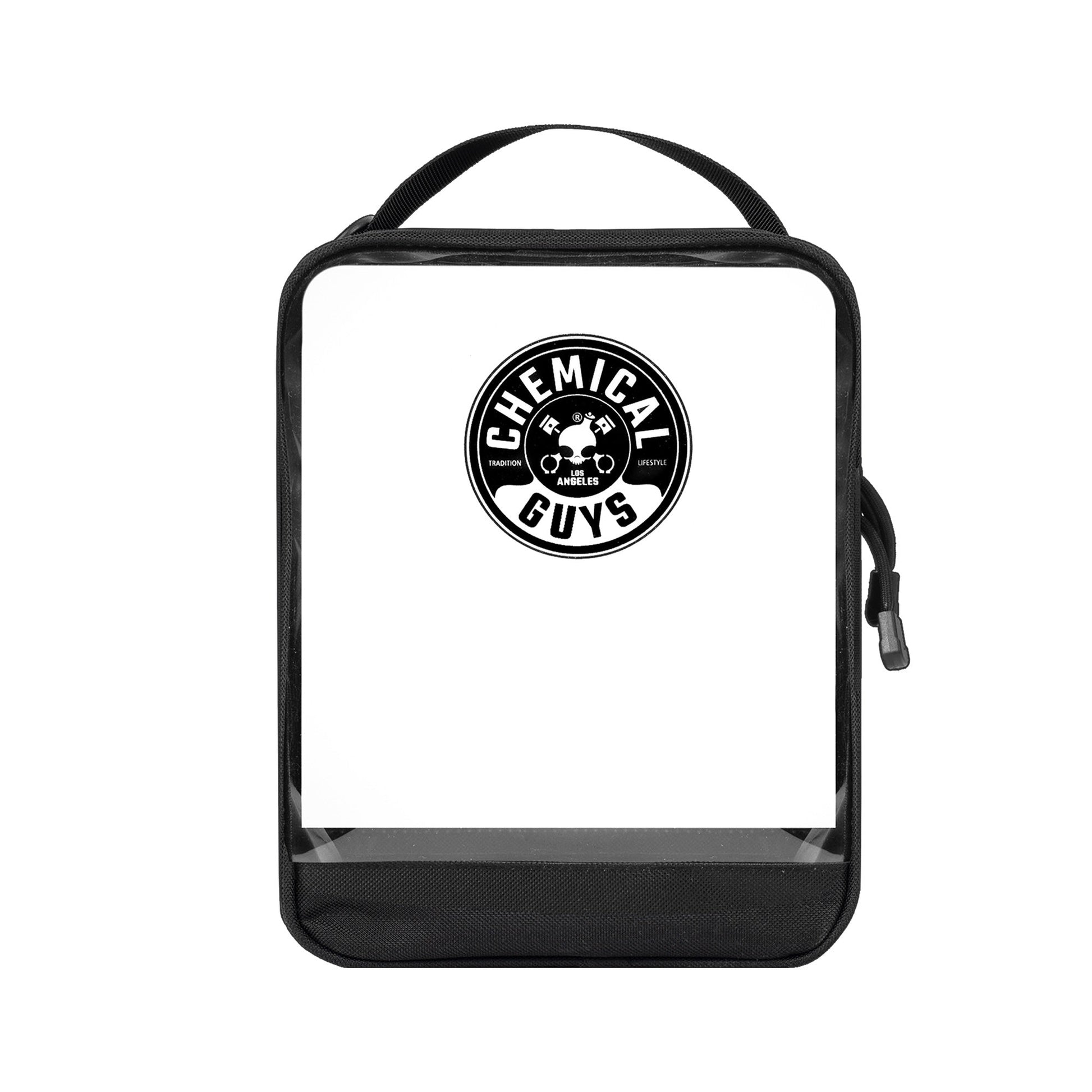 Clear Carry Zippered Storage Bag