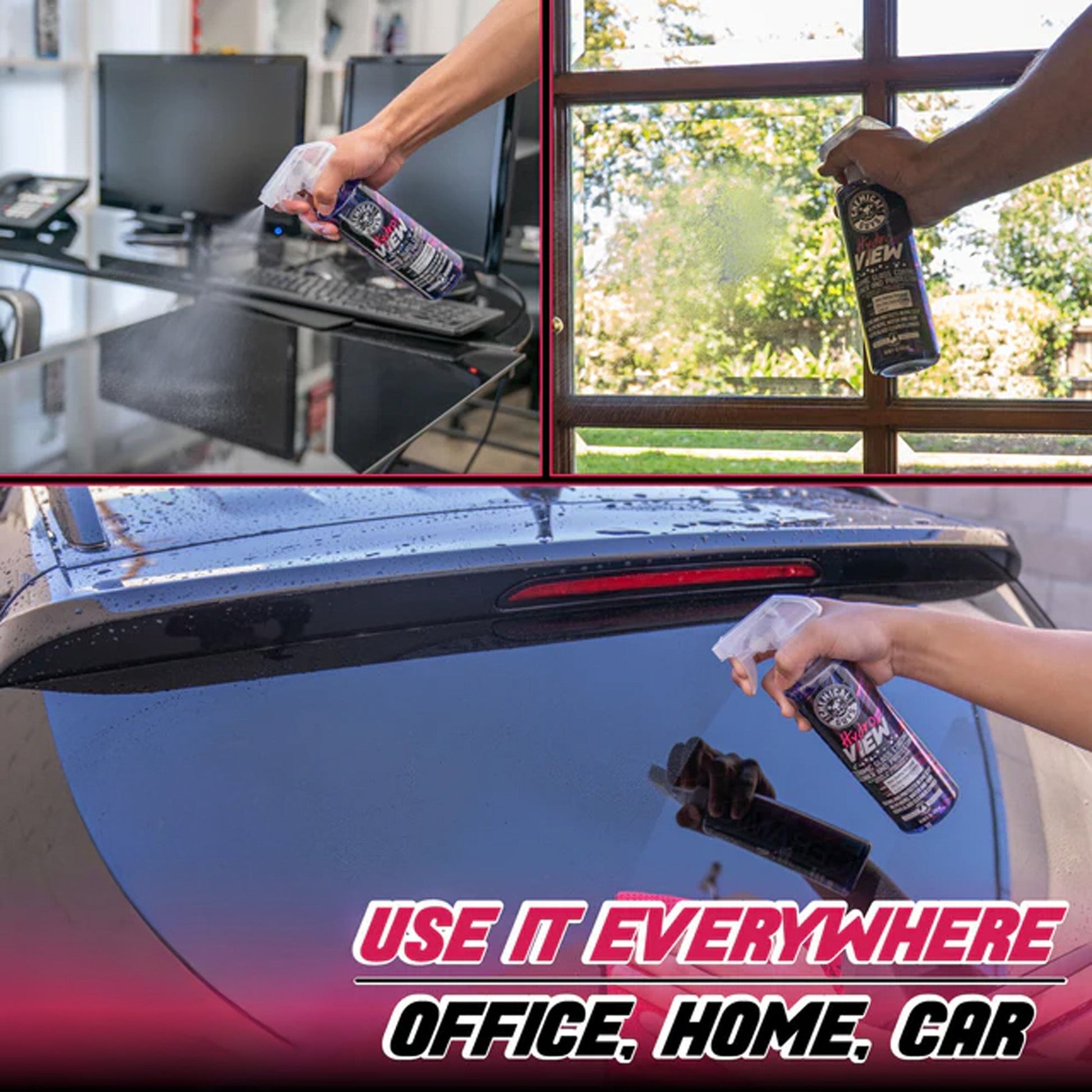 HydroView Ceramic Glass Cleaner & Coating