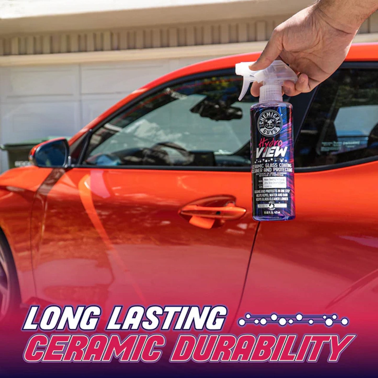HydroView Ceramic Glass Cleaner & Coating