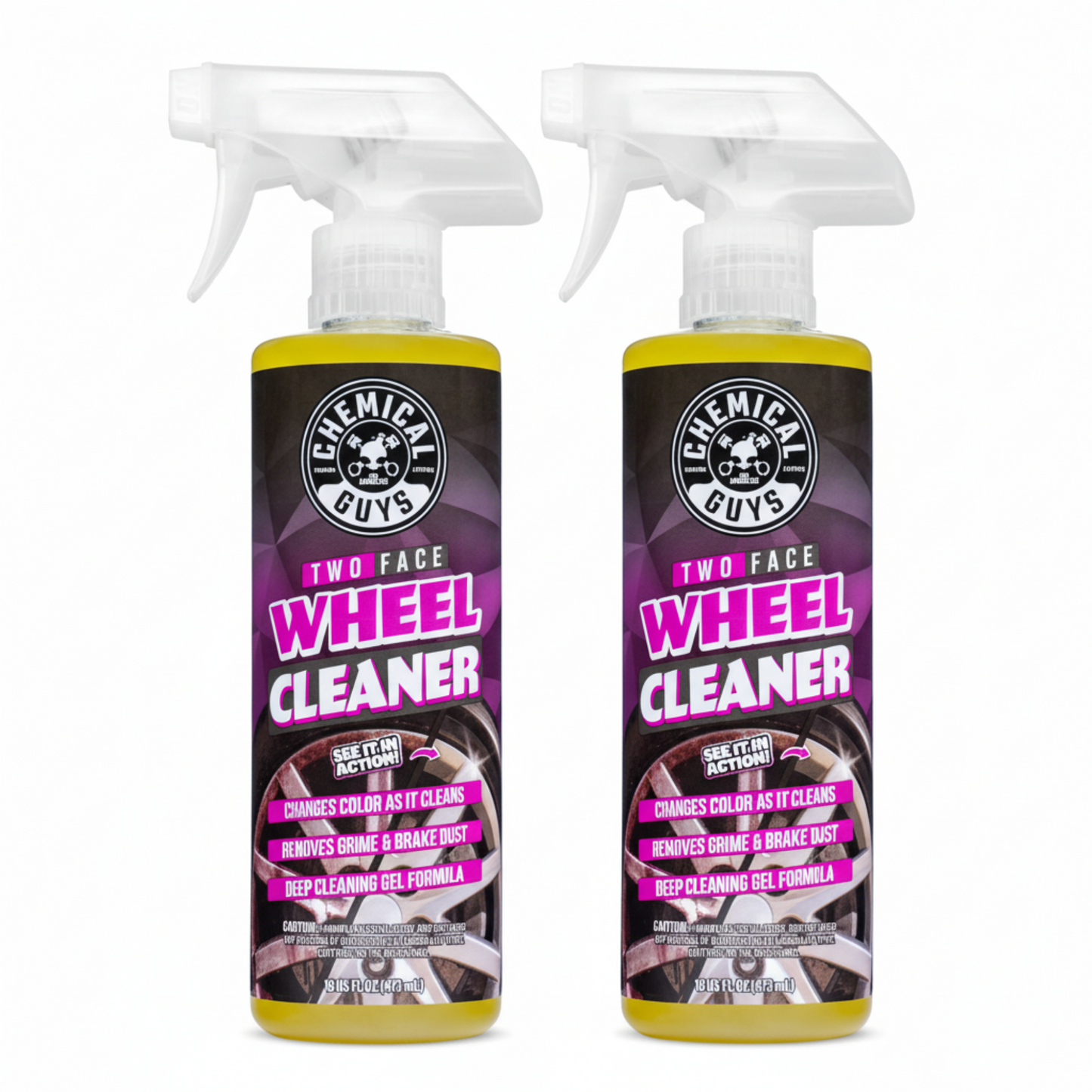Two Face Color Changing Wheel Cleaner