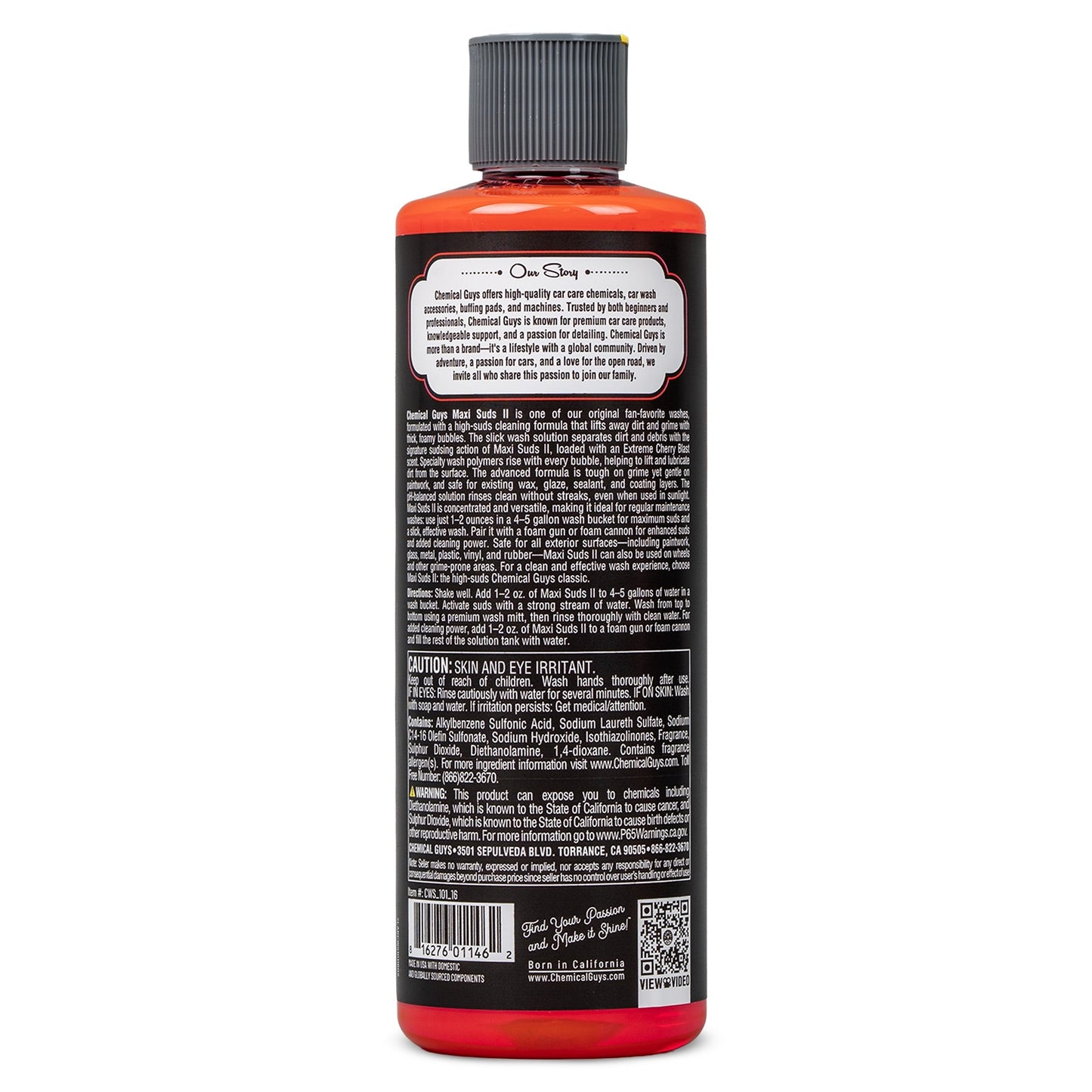 Maxi Suds II High Suds Car Wash Soap