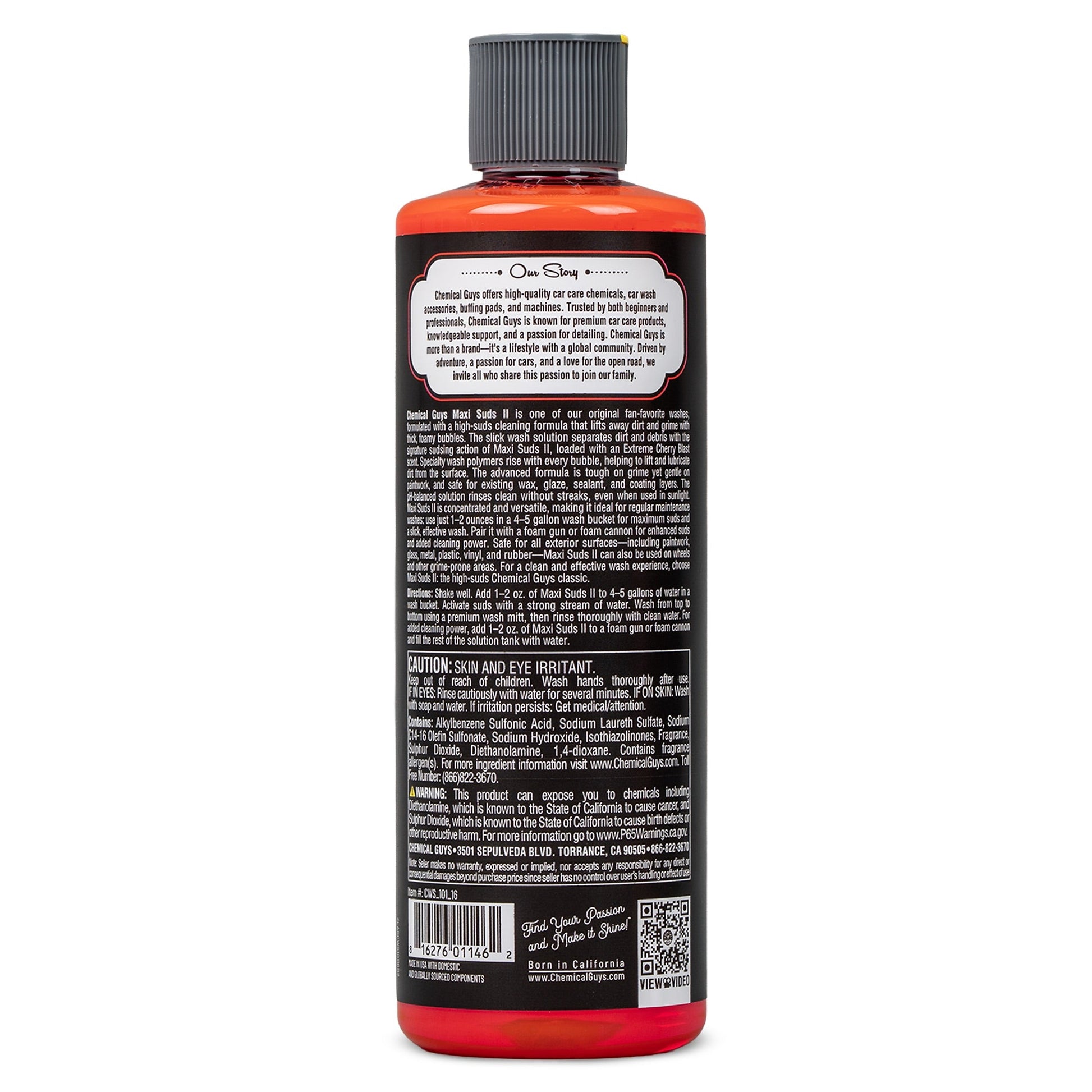 Maxi Suds II High Suds Car Wash Soap