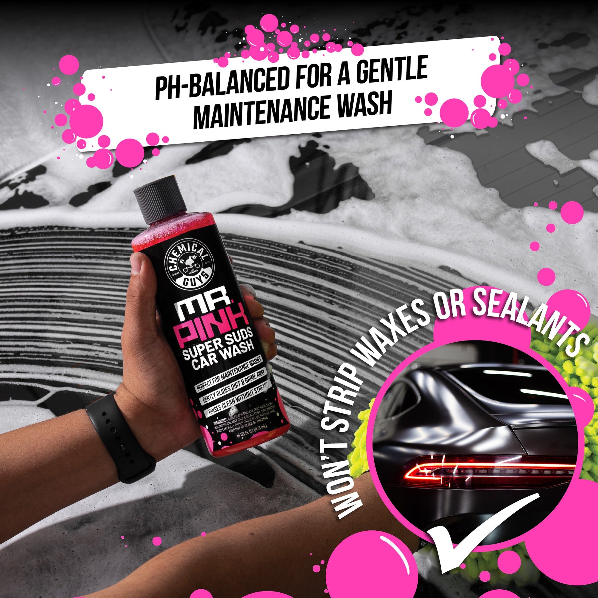 Mr. Pink Car Wash Shampoo