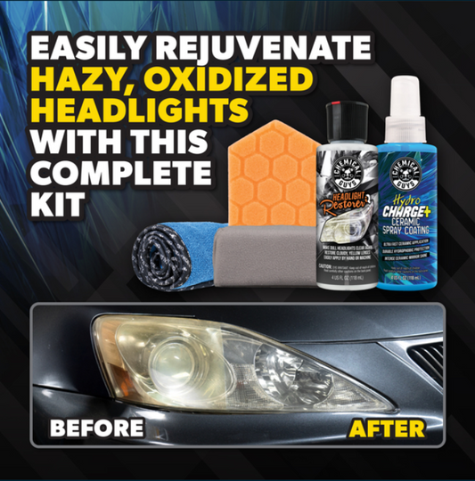 Headlight Restoration & Ceramic Kit