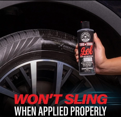 Tire+Trim Gel Plastic and Rubber High-Gloss Restorer and Protectant