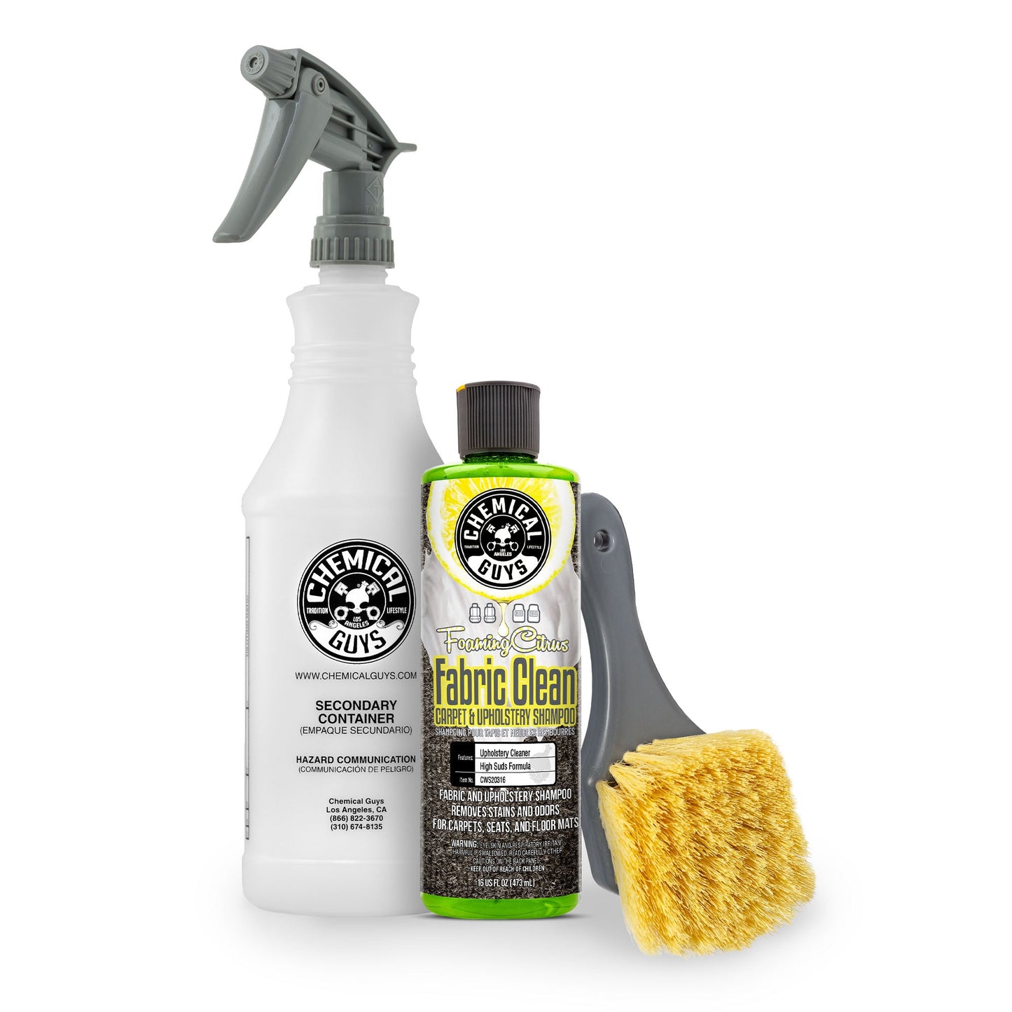 Fabric Cleaning Interior Brush Kit